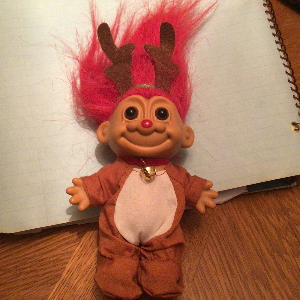 Russ troll Lucky Rudolph Reindeer